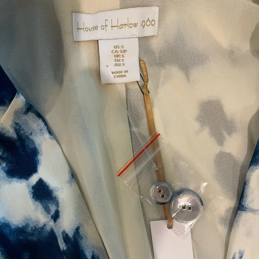 House of Harlow 1960 Tie-Dye Pantsuit - Picture 3 of 3